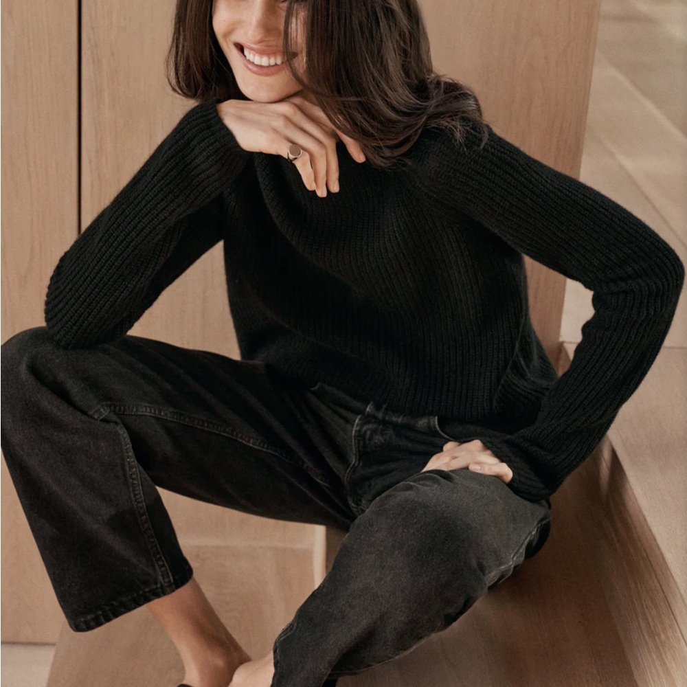 Jenni Kayne Cashmere Fisherman Sweater